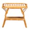Bali & Pari Nayana Modern Bohemian Natural Rattan 2-Tier Console Table 243-13397-ZORO - alternate 3
